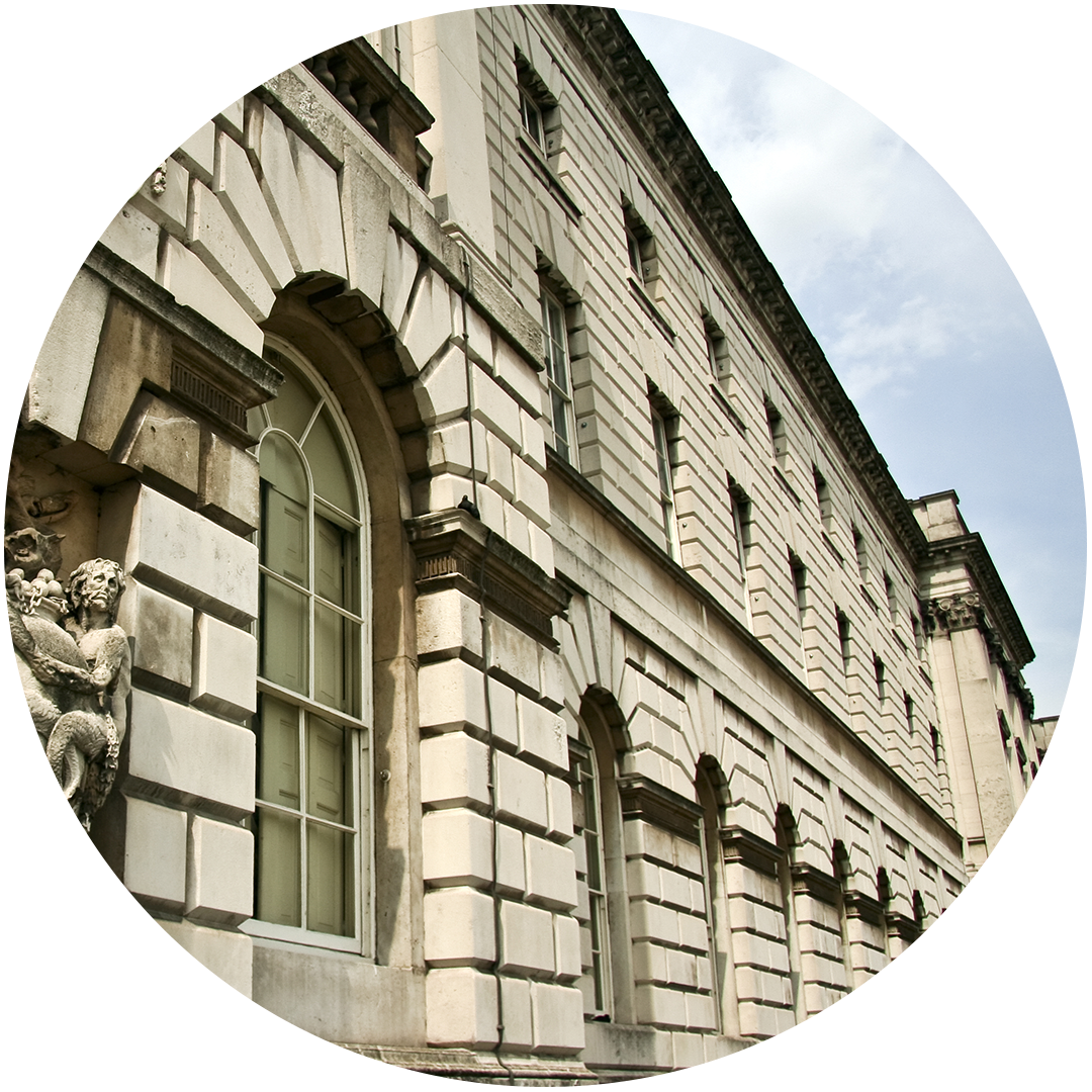 old office block