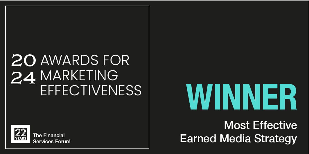 2024 Awards for Marketing Effectiveness - FSF Awards for Most Effective Earned Media Strategy