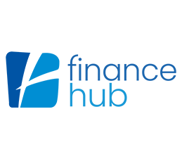 The Finance Hub logo.